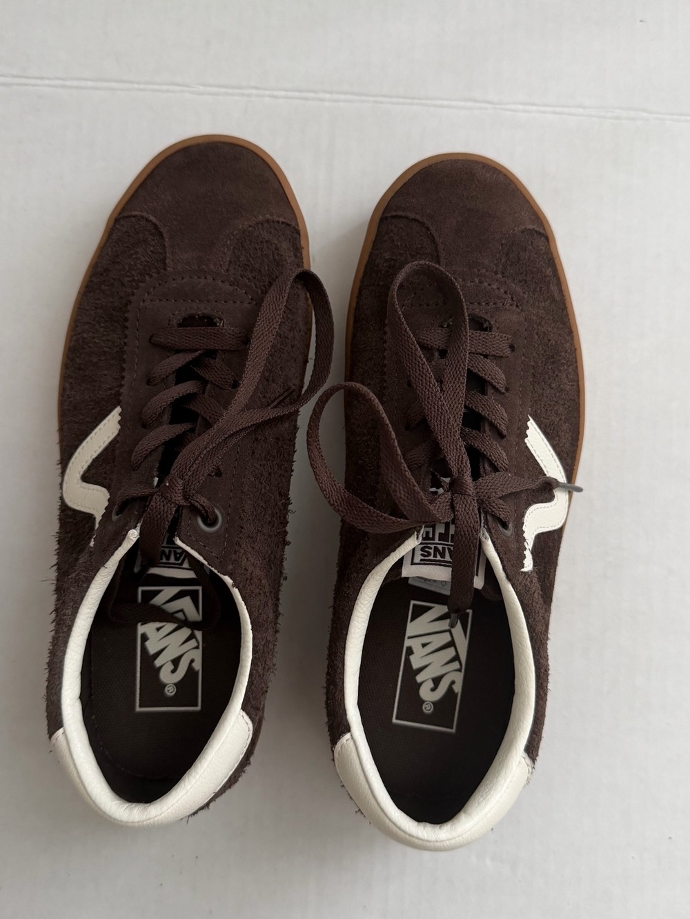Vans SPORT LOW 'BAMBINO - CHOCOLATE BROWN . Unisex ,Size - US Men 6.5 , Women 8